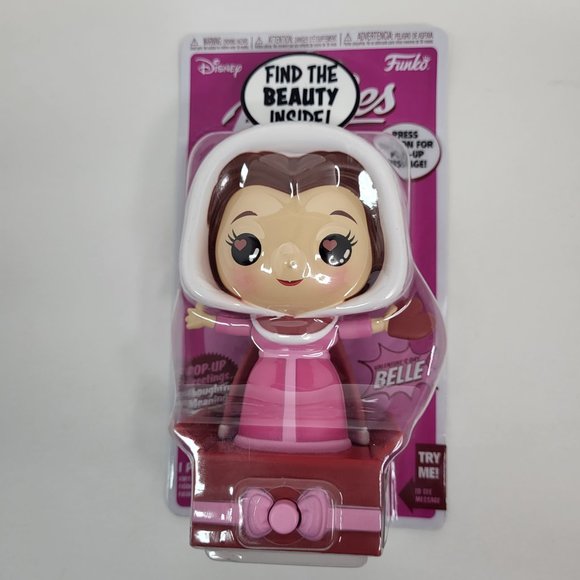 New Disney Funko Popsies Valentine Belle Find the Beauty‎ Inside Figure - Picture 2 of 11